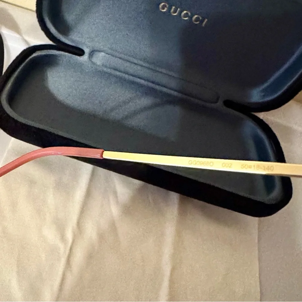 Gucci rectangular optical